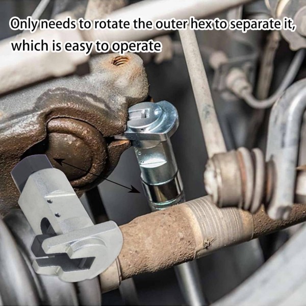 Universal Suspension Strut Split Hub Steering Knuckle Spreader Tool Compatible With Volkswagen Audi BMW Ford Peugeot - View #3